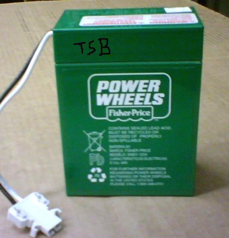 power wheel 6v battery